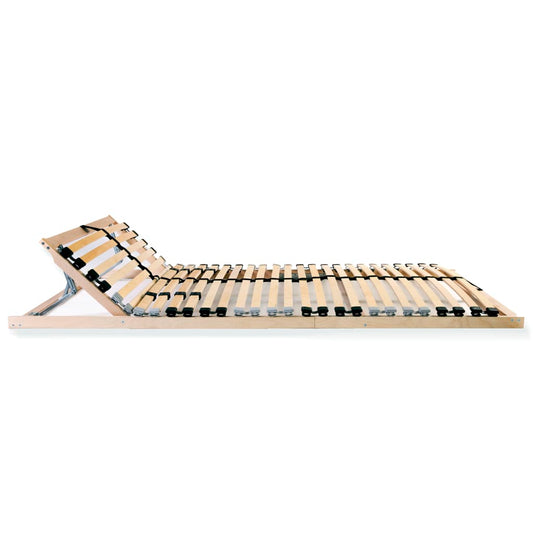 vidaXL Τελάρο Κρεβατιού με 28 Σανίδες & 7 Ζώνες 140 x 200 εκ.