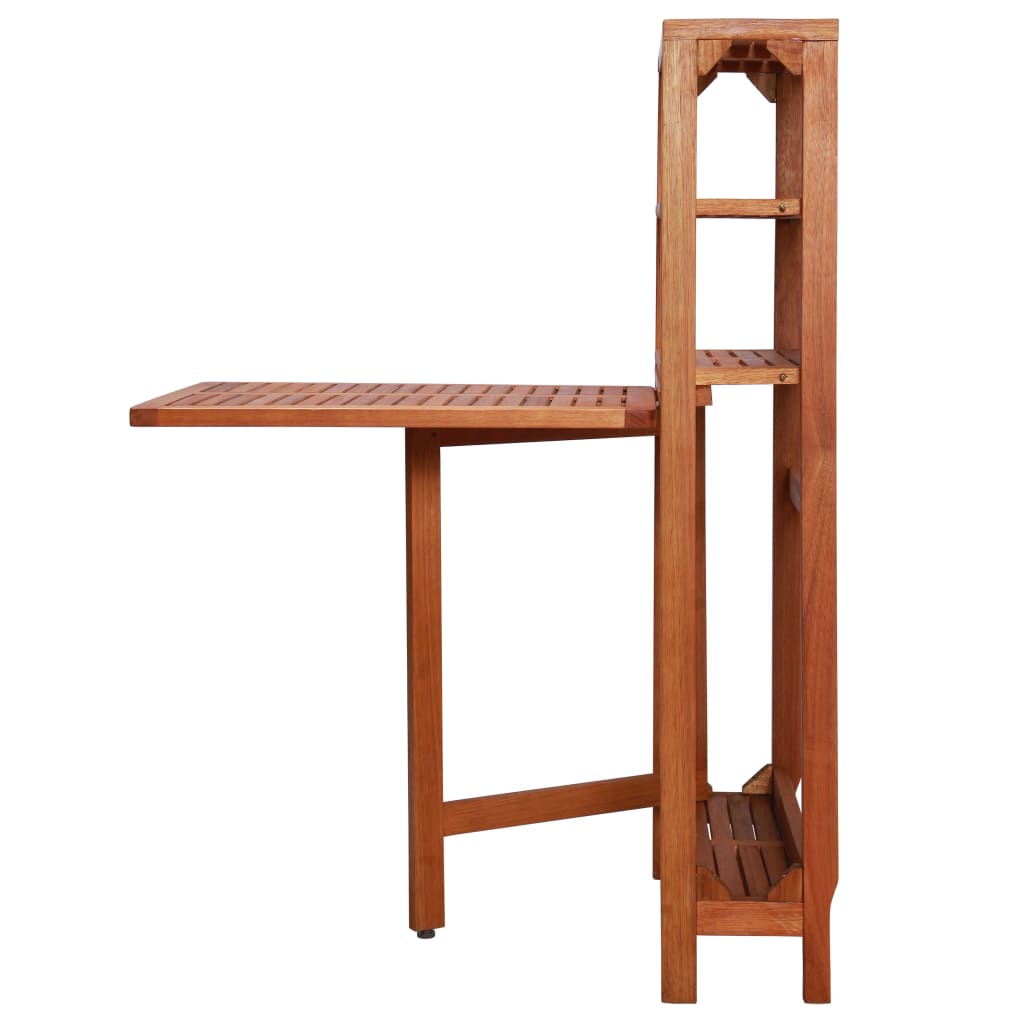 vidaXL Τραπεζαρίας Bistro Πτυσσόμενο Σετ 3 Τεμ. από Μασίφ Ξύλο Ακακίας