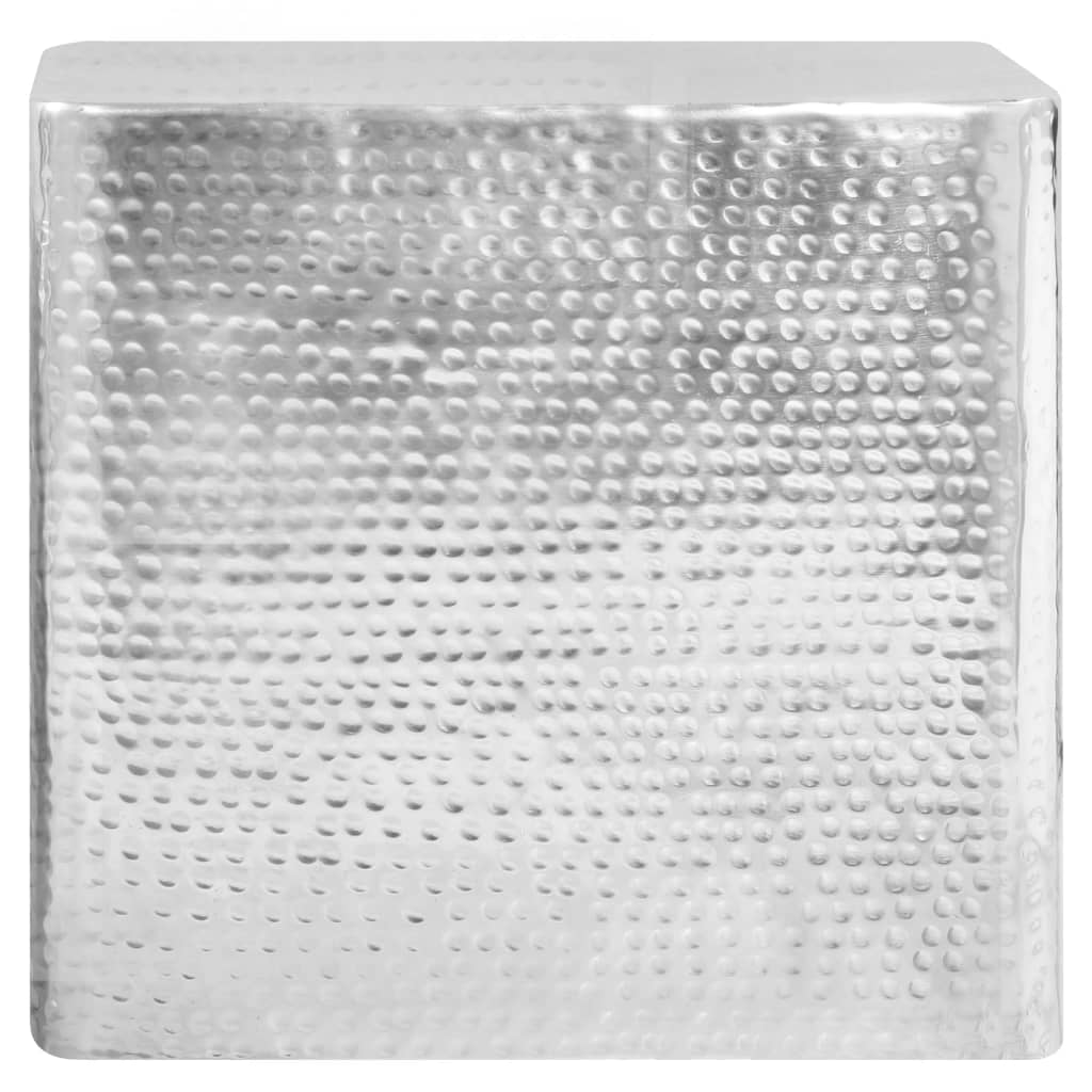 vidaXL Τραπεζάκια Σαλονιού 2 τεμ. Ασημί από Αλουμίνιο