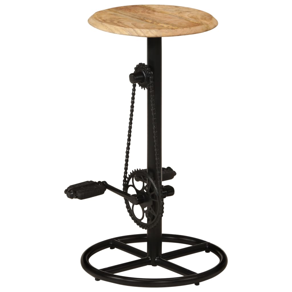 vidaXL Σκαμπό Μπαρ 2 τεμ. από Μασίφ Ξύλο Μάνγκο