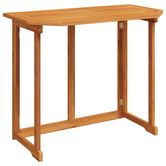 vidaXL Τραπέζι Bistro 90 x 50 x 75 εκ. από Μασίφ Ξύλο Ακακίας