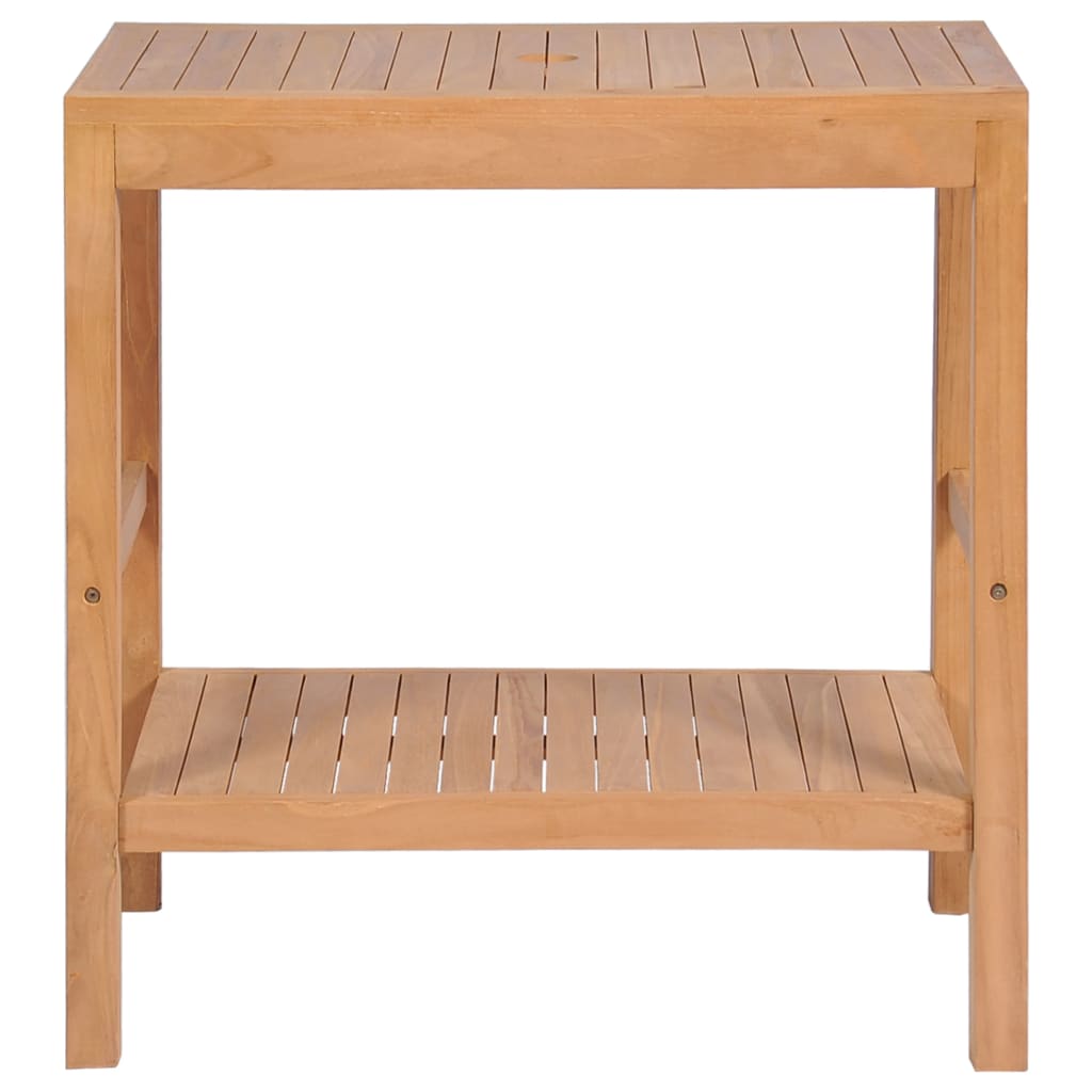 vidaXL Έπιπλο Μπάνιου 74 x 45 x 75 εκ. από Μασίφ Ξύλο Teak