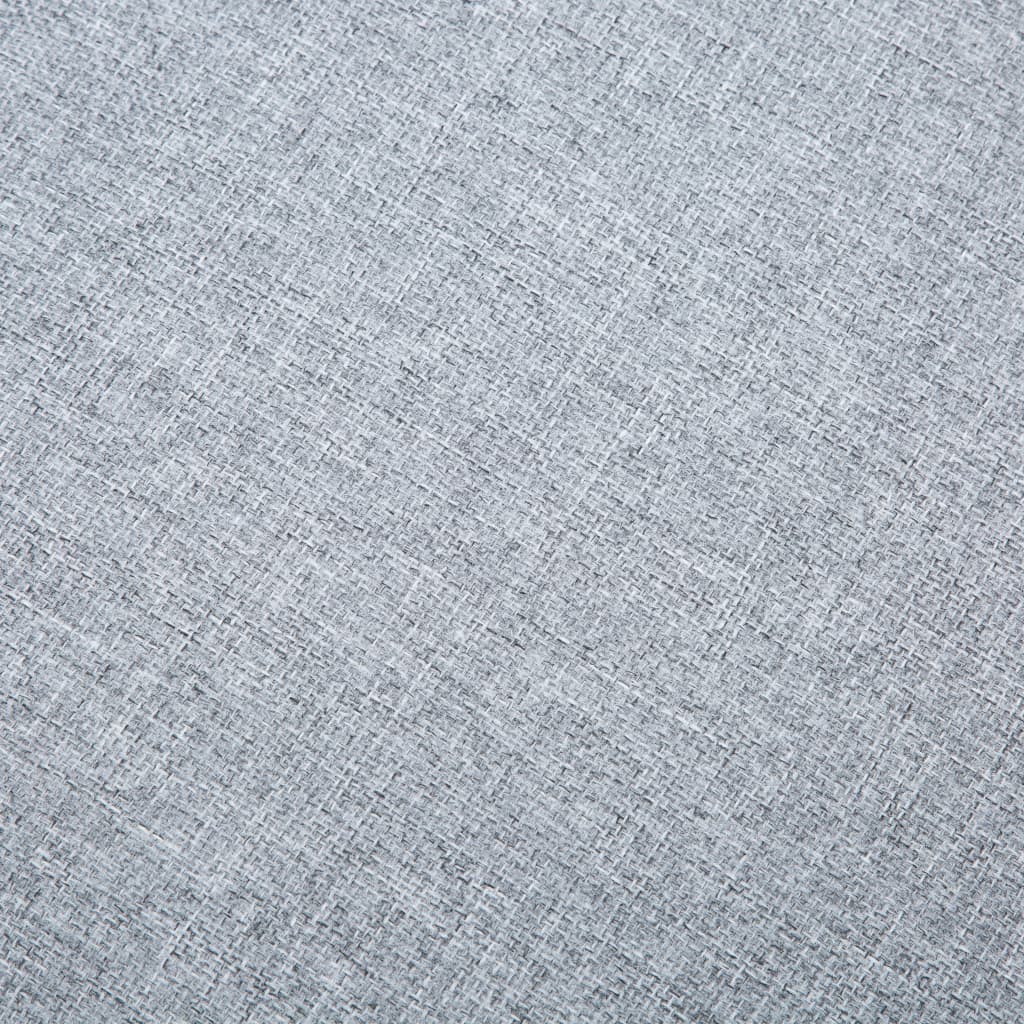 vidaXL Καναπές Γωνιακός Ανοιχτό Γκρι 171,5x138x81,5 εκ. Υφασμάτινος