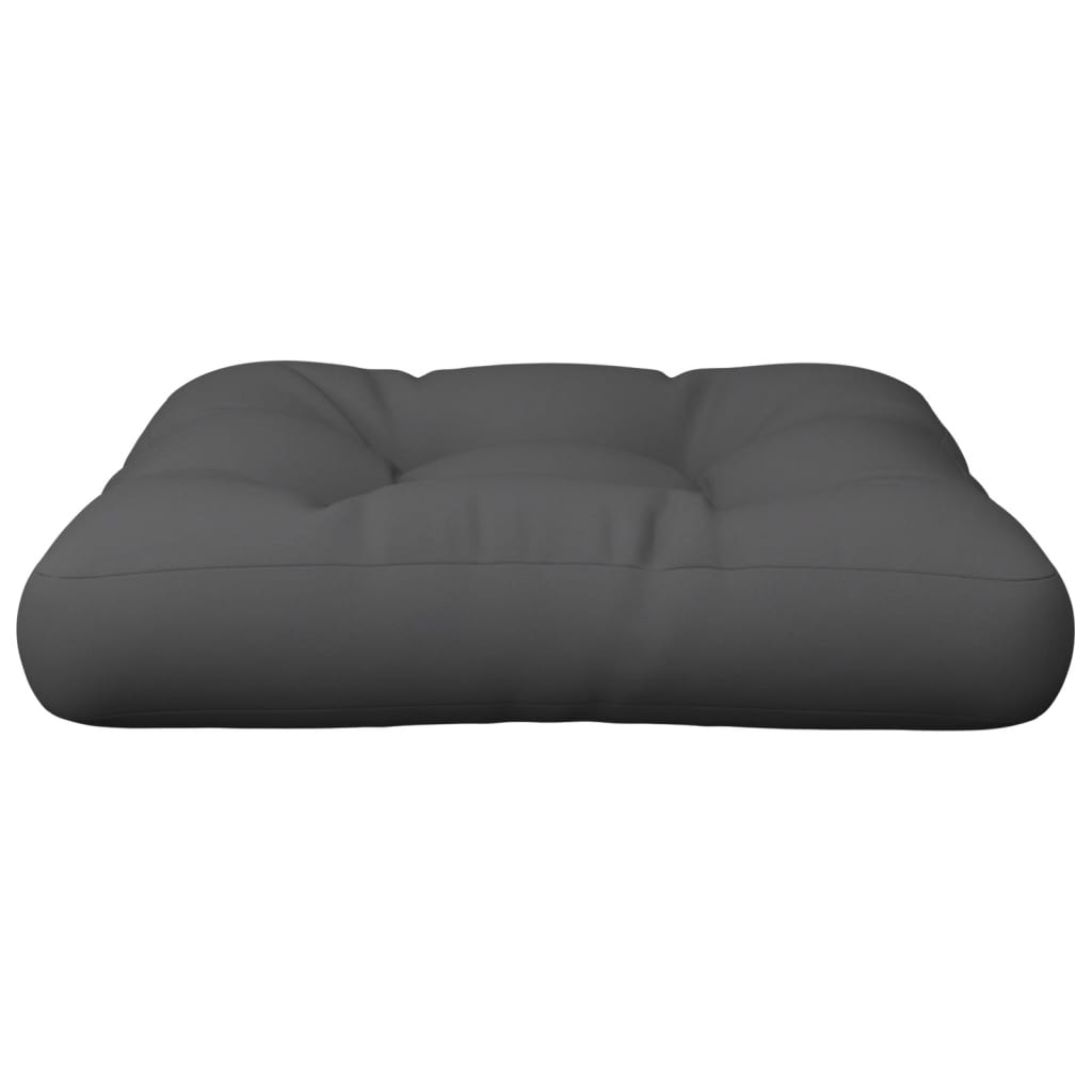 vidaXL Μαξιλάρι Παλέτας Γκρι 58 x 58 x 10 εκ. από Ύφασμα