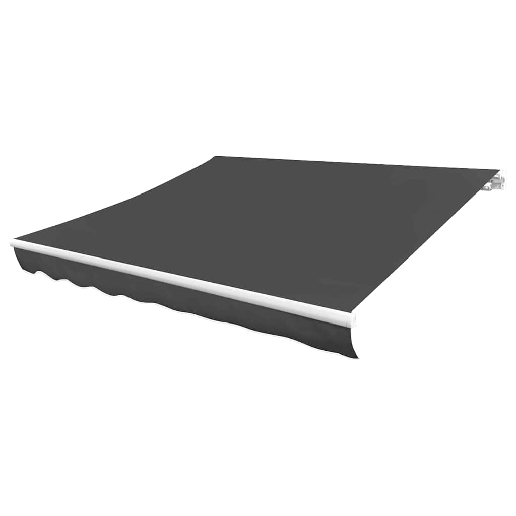 vidaXL Ανταλλακτικό Ύφασμα Τέντας Γκρι 500x300 εκ. Πολυεστέρας