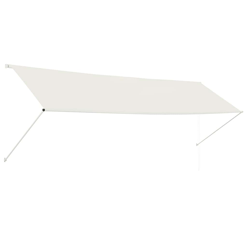 vidaXL Τέντα Συρόμενη Κρεμ 400 x 150 εκ.