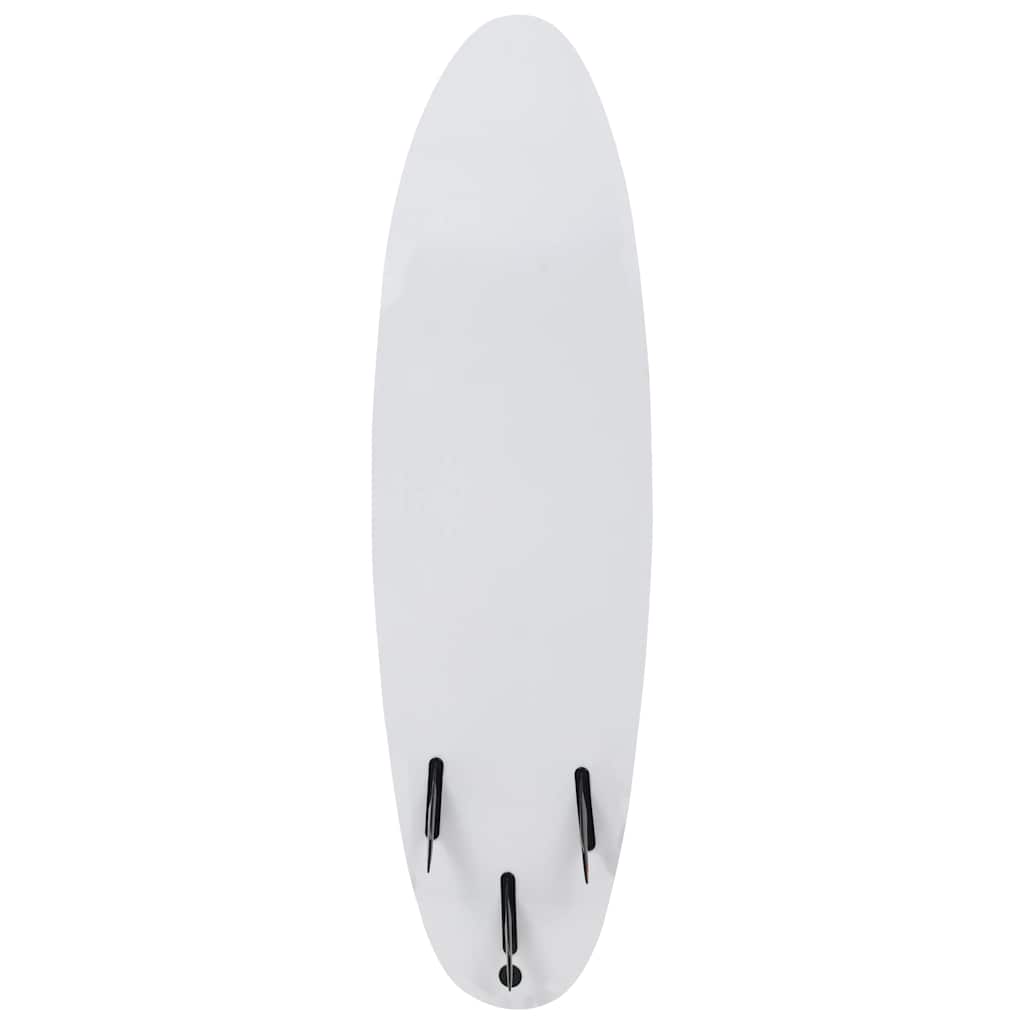 vidaXL Σανίδα Surf Μπλε / Κρεμ 170 εκ.