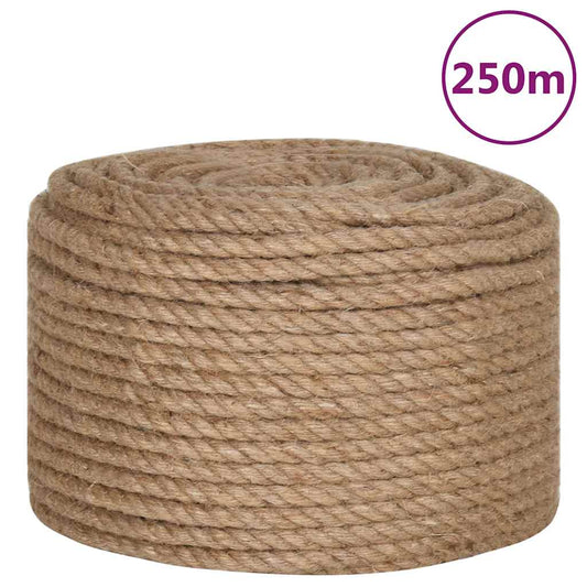 vidaXL Σχοινί 12 χιλ. / 250 μ. από 100% Γιούτα