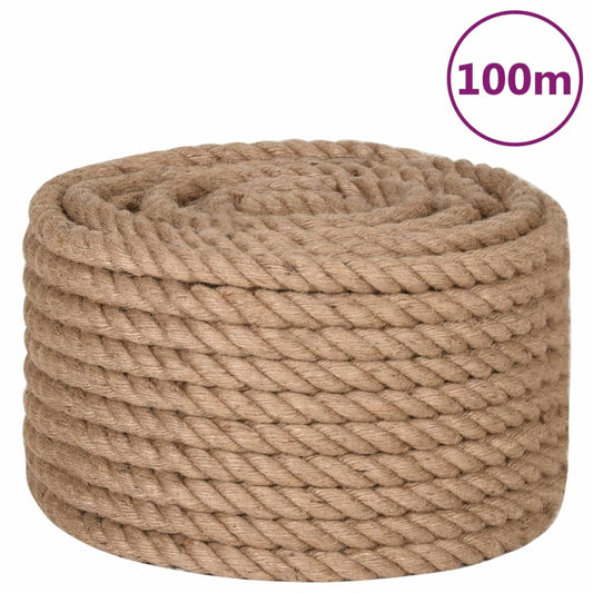 vidaXL Σχοινί 20 χιλ. / 250 μ. από 100% Γιούτα