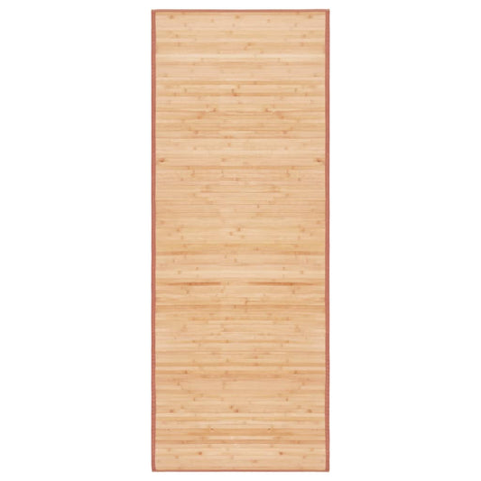 vidaXL Χαλί Καφέ 80 x 200 εκ. από Μπαμπού