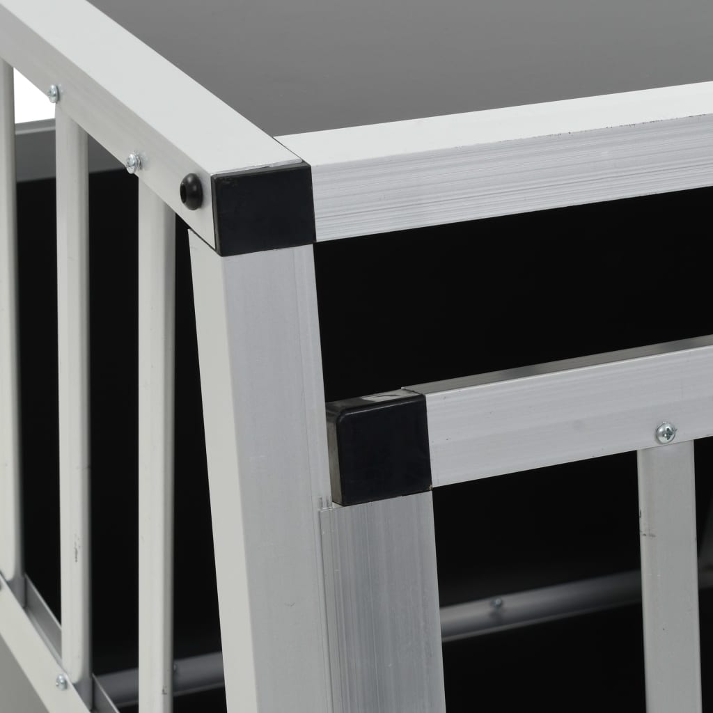 vidaXL Κλουβί Σκύλου με Μονή Πόρτα 54 x 69 x 50 εκ.