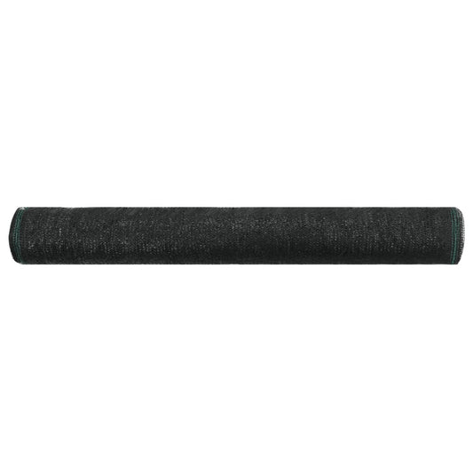 vidaXL Δίχτυ Αντιανεμικό για Γήπεδα Τένις Μαύρο 1,2 x 50 μ. από HDPE