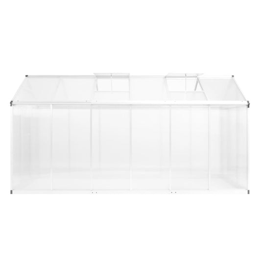 vidaXL Θερμοκήπιο 362 x 190 x 195 εκ. 13,41 μ³ Αλουμινίου