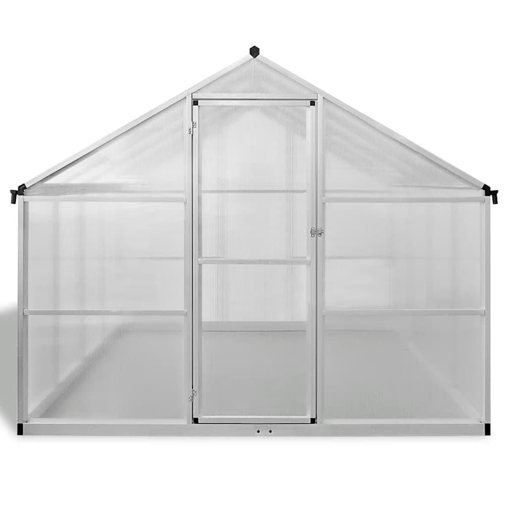 vidaXL Θερμοκήπιο 481 x 250 x 195 εκ. 23,44 μ³ Αλουμινίου