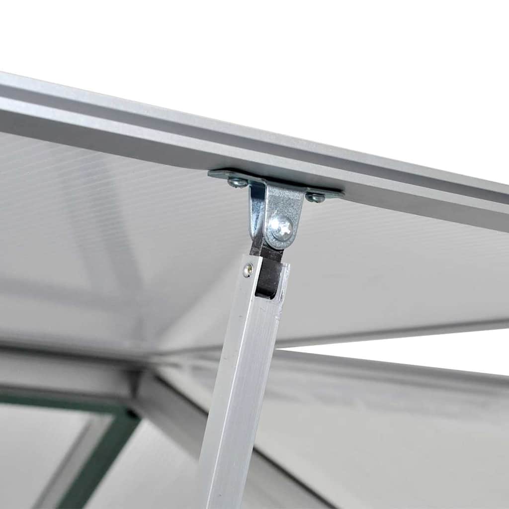 vidaXL Θερμοκήπιο 481 x 250 x 195 εκ. 23,44 μ³ Αλουμινίου
