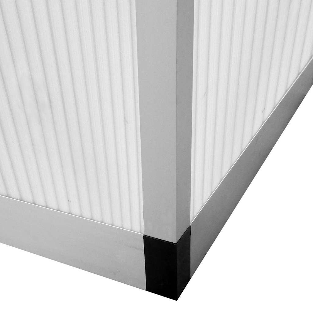 vidaXL Θερμοκήπιο 481 x 250 x 195 εκ. 23,44 μ³ Αλουμινίου