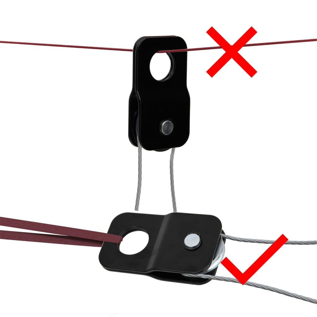 vidaXL Τροχαλία για Εργάτη 4 Τόνων Ατσάλινη