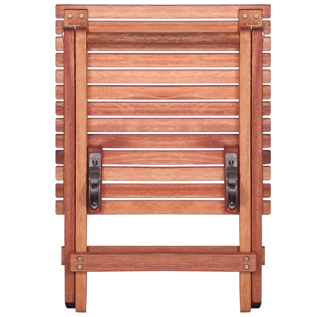 vidaXL Σετ Παιδικών Επίπλων Μπιστρό 3 Τεμαχίων Μασίφ Ξύλο Ευκαλύπτου