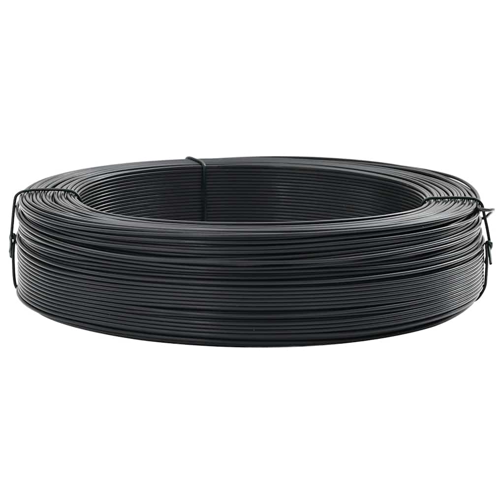 vidaXL Σύρμα Περίφραξης Ανθρακί 250 μ. / 1,4/2 χιλ. Ατσάλινο