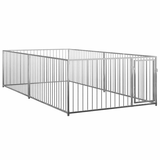 vidaXL Κλουβί Σκύλου Εξωτερικού Χώρου 200 x 400 x 100 εκ.