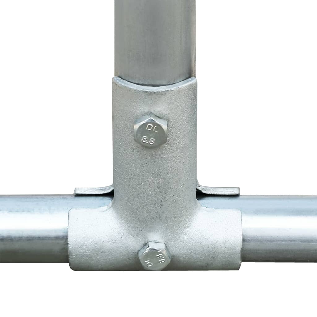 vidaXL Κοτέτσι 5 x 1 x 1,5 μ. από Γαλβανισμένο Χάλυβα