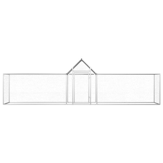 vidaXL Κοτέτσι 5 x 1 x 1,5 μ. από Γαλβανισμένο Χάλυβα