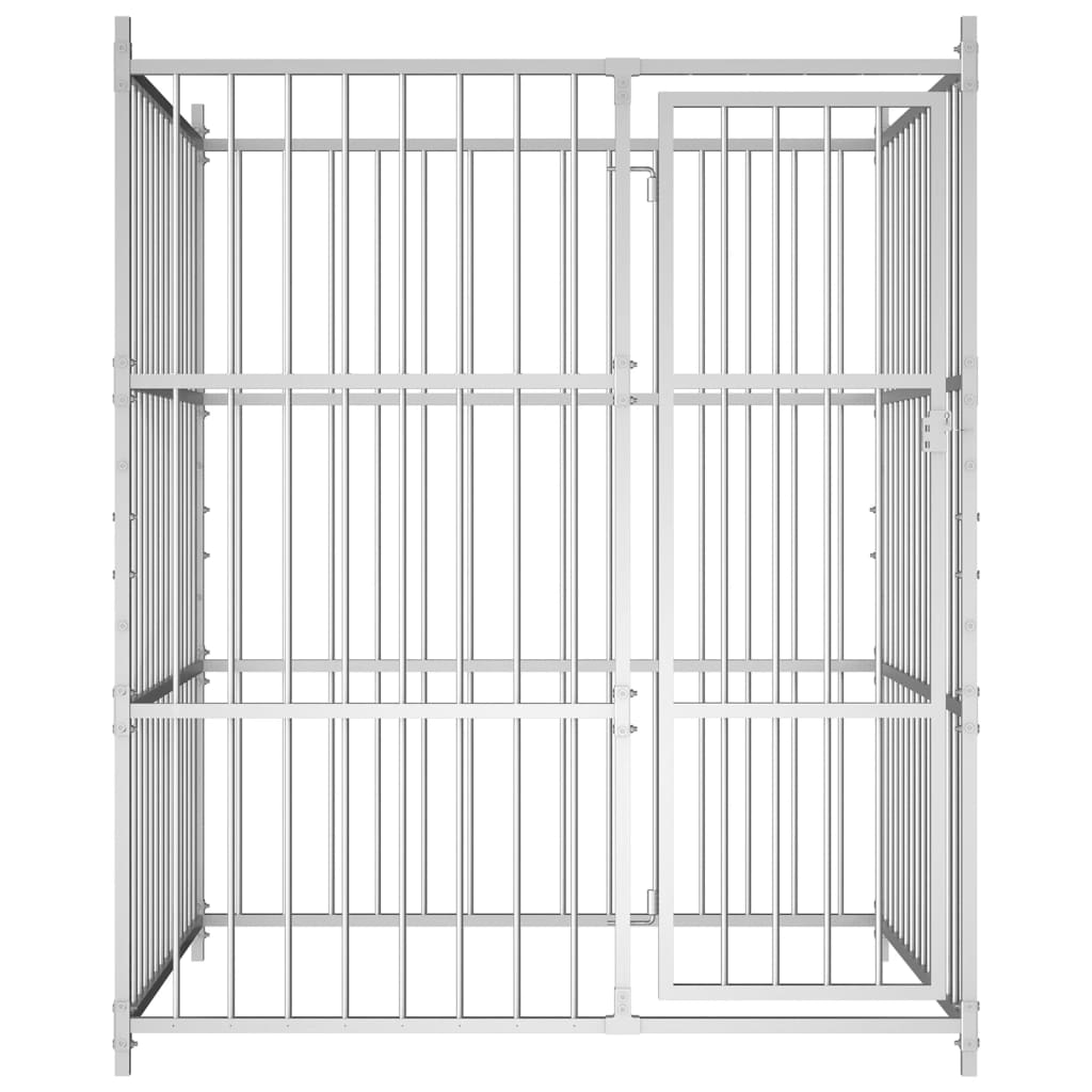 vidaXL Κλουβί Σκύλου Εξωτερικού Χώρου 150 x 150 x 185 εκ.