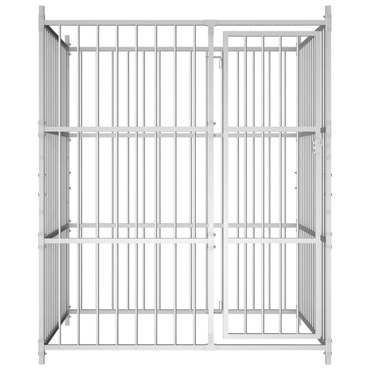 vidaXL Κλουβί Σκύλου Εξωτερικού Χώρου 150 x 150 x 185 εκ.