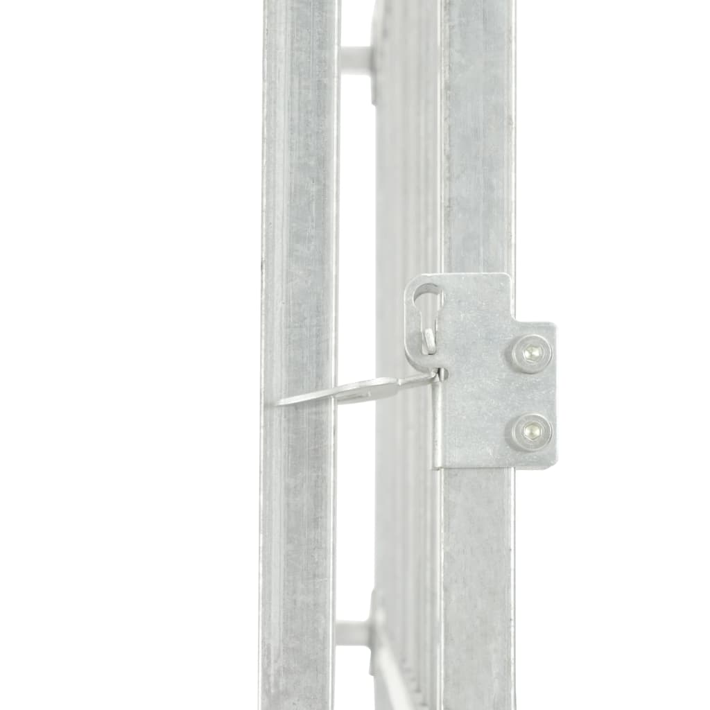 vidaXL Κλουβί Σκύλου Εξωτερικού Χώρου 150 x 150 x 200 εκ. με Στέγαστρο