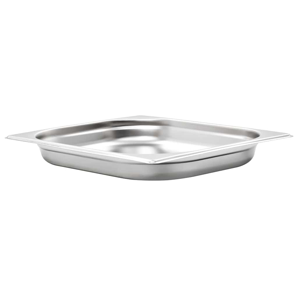 vidaXL Λεκάνες Gastronorm 8 τεμ. GN 1/2 40 χιλ. από Ανοξείδωτο Ατσάλι