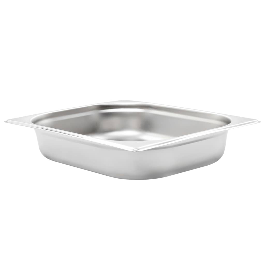 vidaXL Λεκάνες Gastronorm 4 τεμ. GN 1/2 65 χιλ. από Ανοξείδωτο Ατσάλι