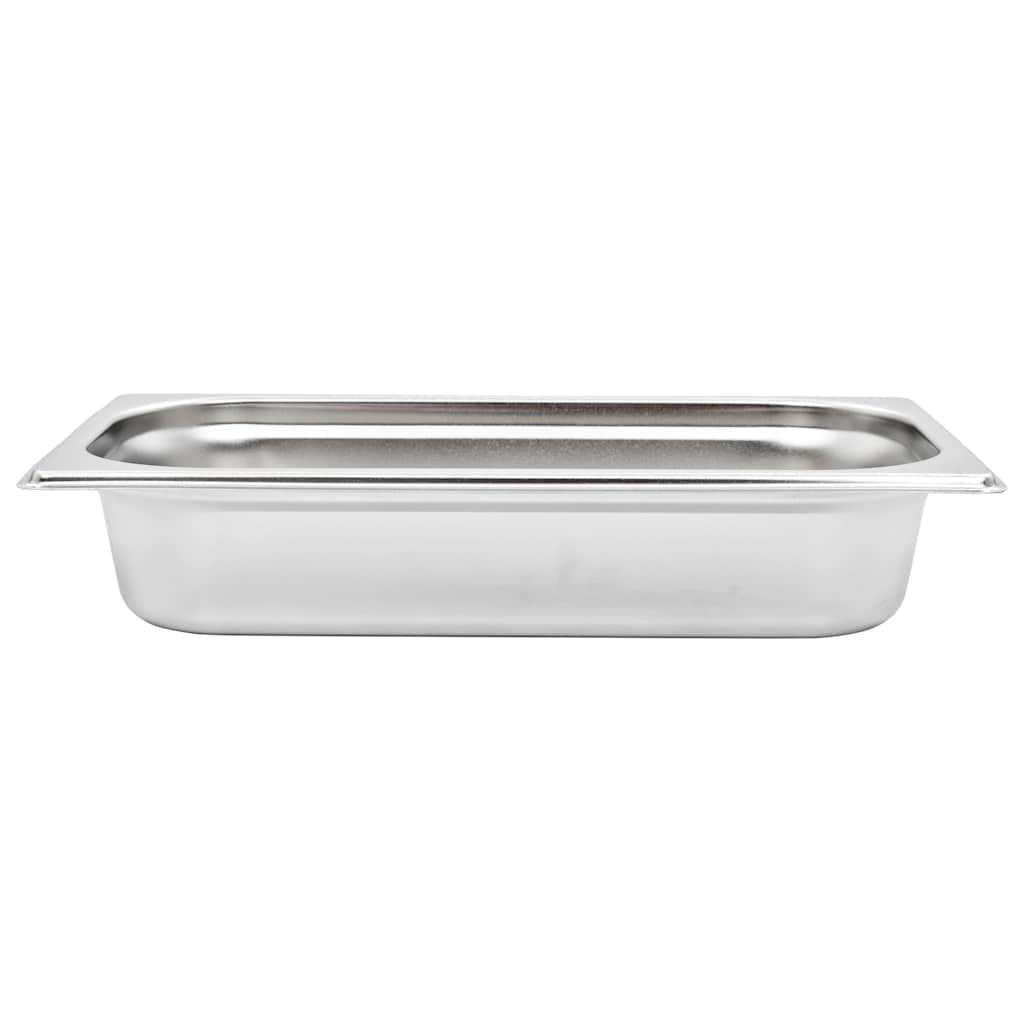 vidaXL Λεκάνες Gastronorm 8 τεμ. GN 1/3 65 χιλ. από Ανοξείδωτο Ατσάλι