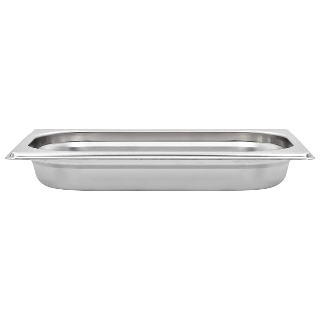 vidaXL Λεκάνες Gastronorm 12 τεμ. GN 1/4 40 χιλ. από Ανοξείδωτο Ατσάλι