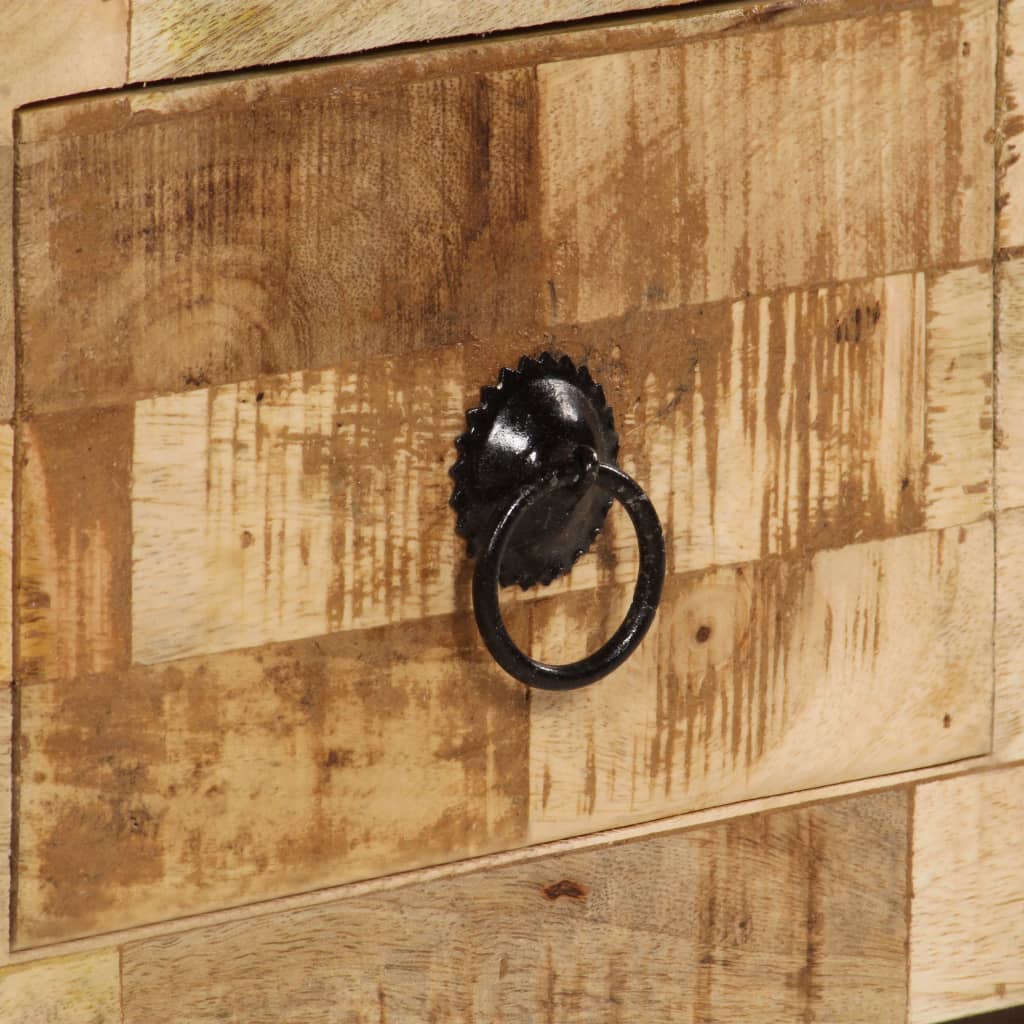 vidaXL Τραπεζάκι Σαλονιού 80 x 40 x 35 εκ. από Μασίφ Ξύλο Μάνγκο