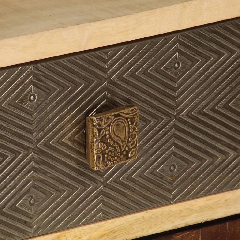 vidaXL Έπιπλο Τηλεόρασης 120 x 30 x 40 εκ. από Μασίφ Ξύλο Μάνγκο