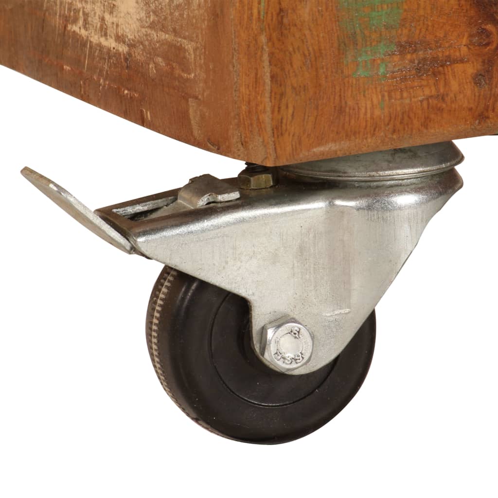 vidaXL Κομοδίνο 50 x 30 x 50 εκ. από Μασίφ Ανακυκλωμένο Ξύλο