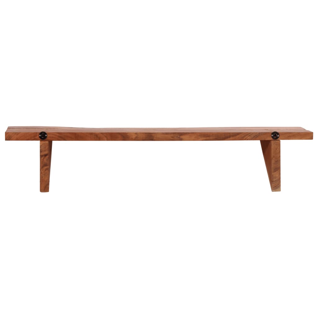 vidaXL Ράφια Τοίχου 2 τεμ. 90 x 20 x 18 εκ. από Μασίφ Ξύλο Ακακίας