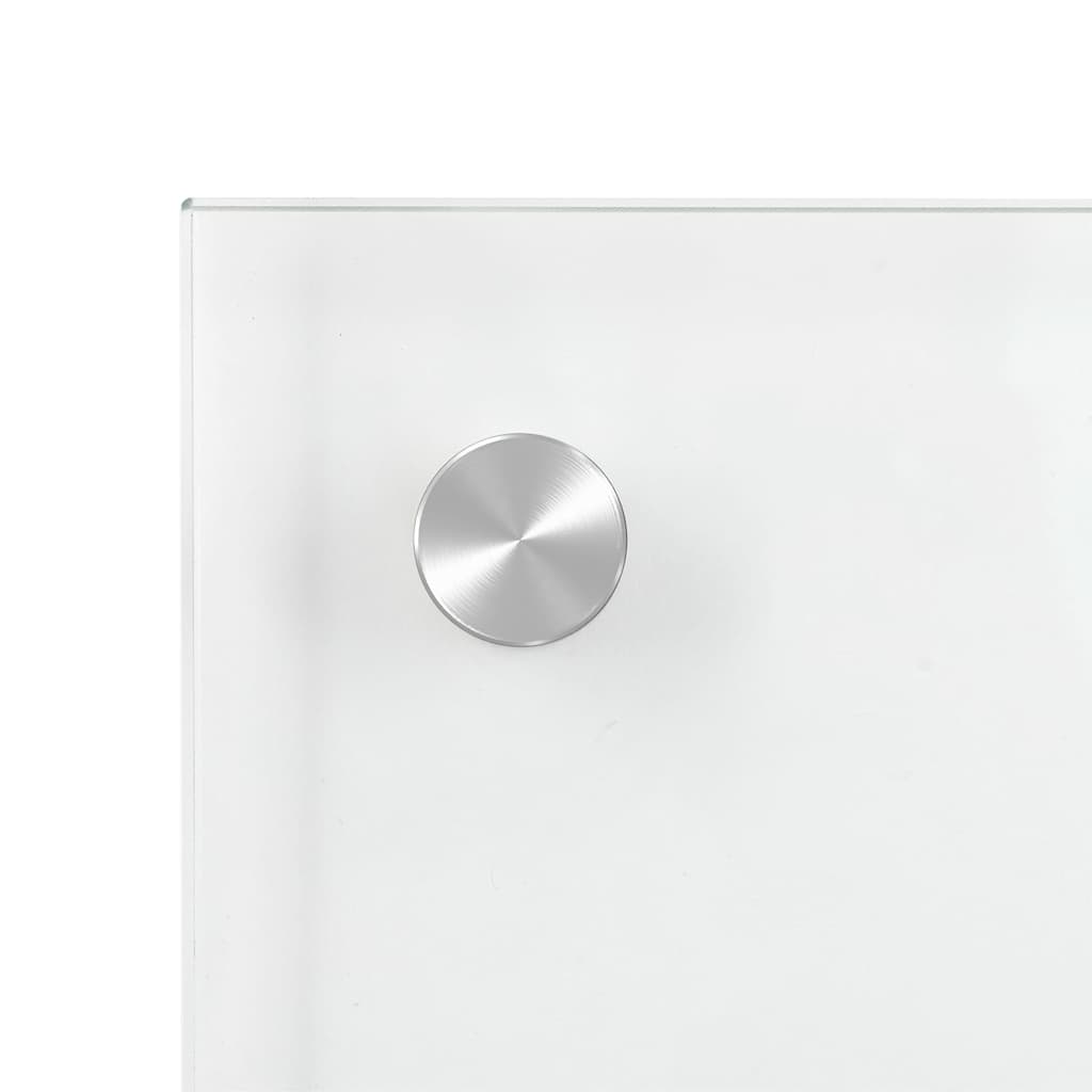 vidaXL Πλάτη Κουζίνας Διαφανής 80 x 40 εκ. από Ψημένο Γυαλί