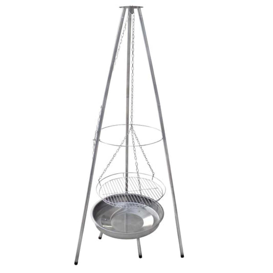 vidaXL Υπαίθριες Ψησταριές Ανοξείδωτο ατσάλι