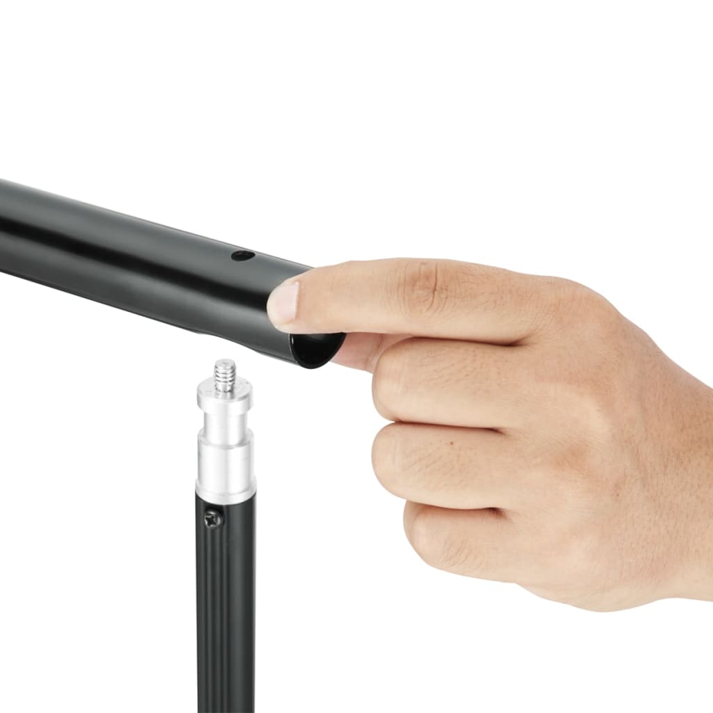 vidaXL Σύστημα Στήριξης & Φωτογραφικό Φόντο Πράσινο 600 x 300 εκ.