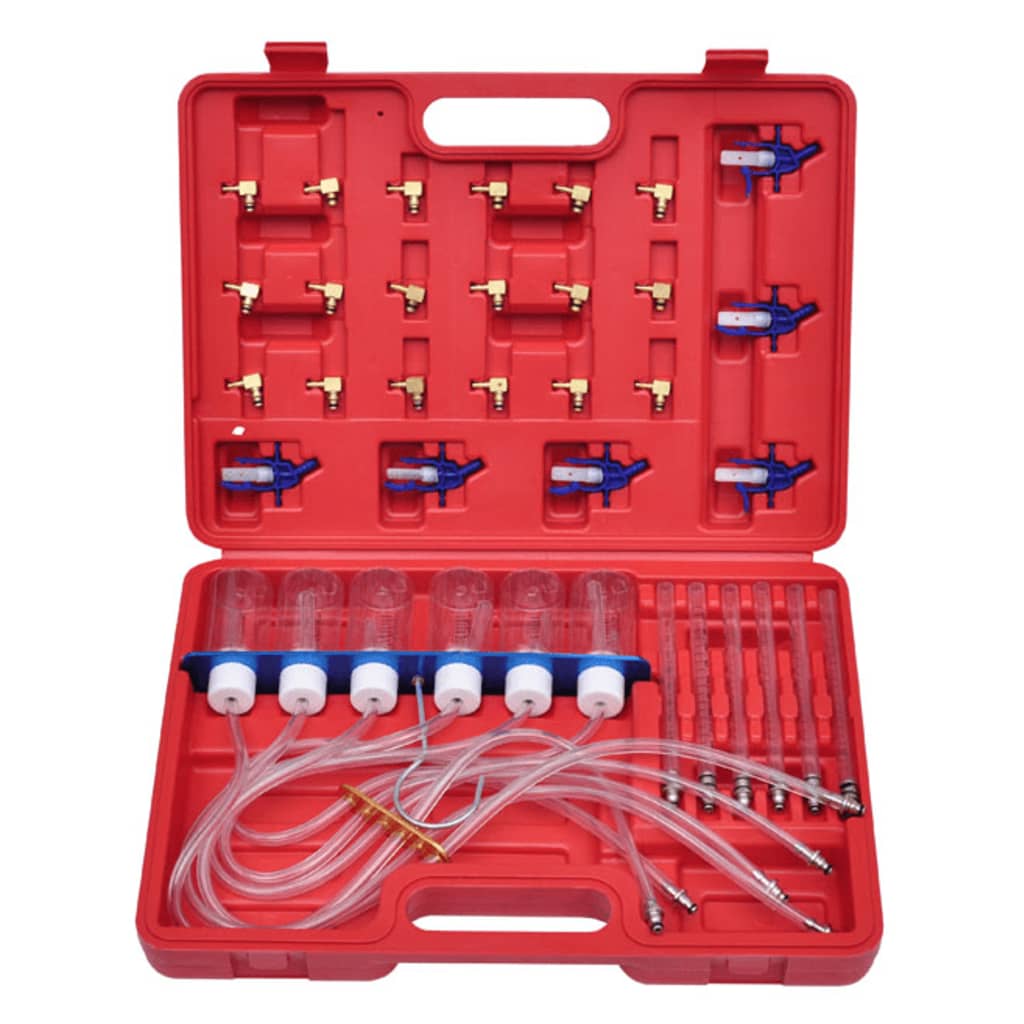 vidaXL Μετρητής Ροής για Κινητήρες Άμεσης Έκχυσης με Σετ Αντάπτορες