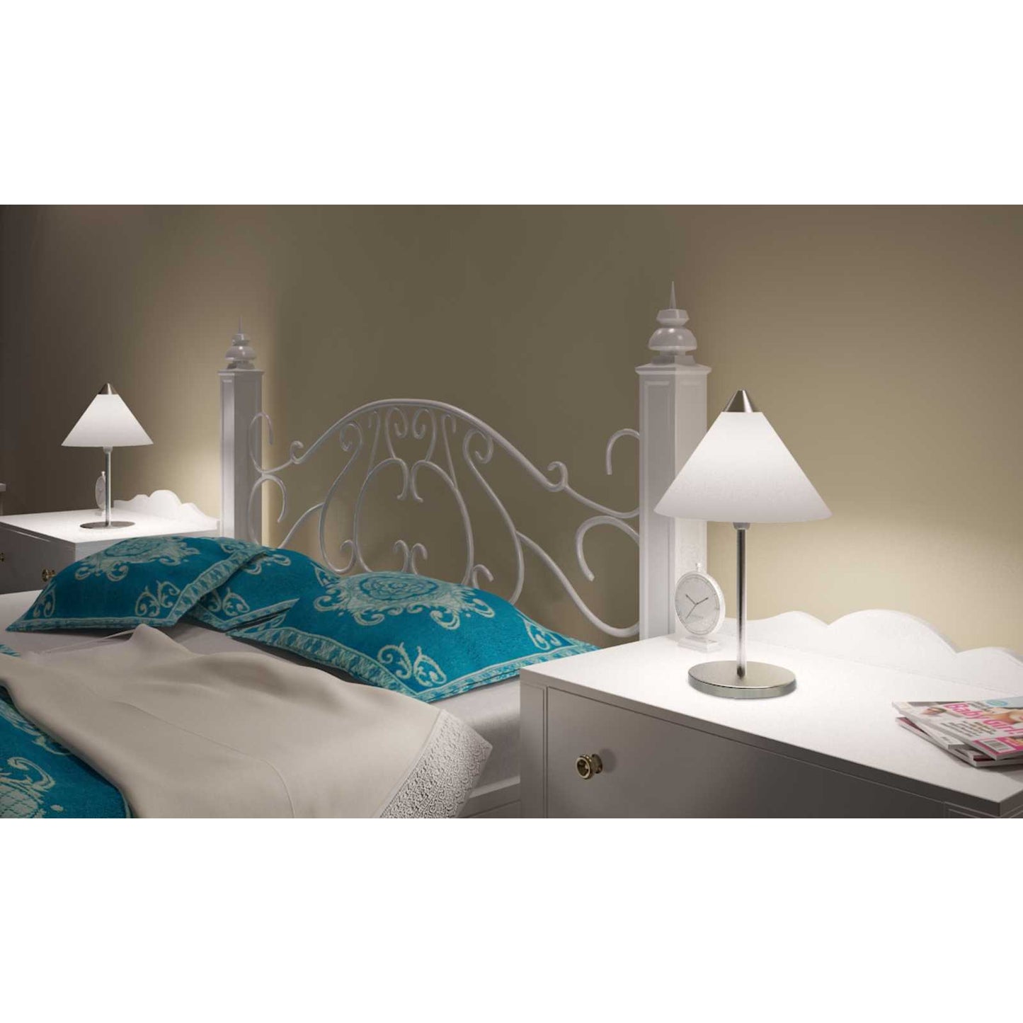 vidaXL Λαμπτήρες 2 pcs Λευκό 25 x 25 x 40 εκ Χαρτί