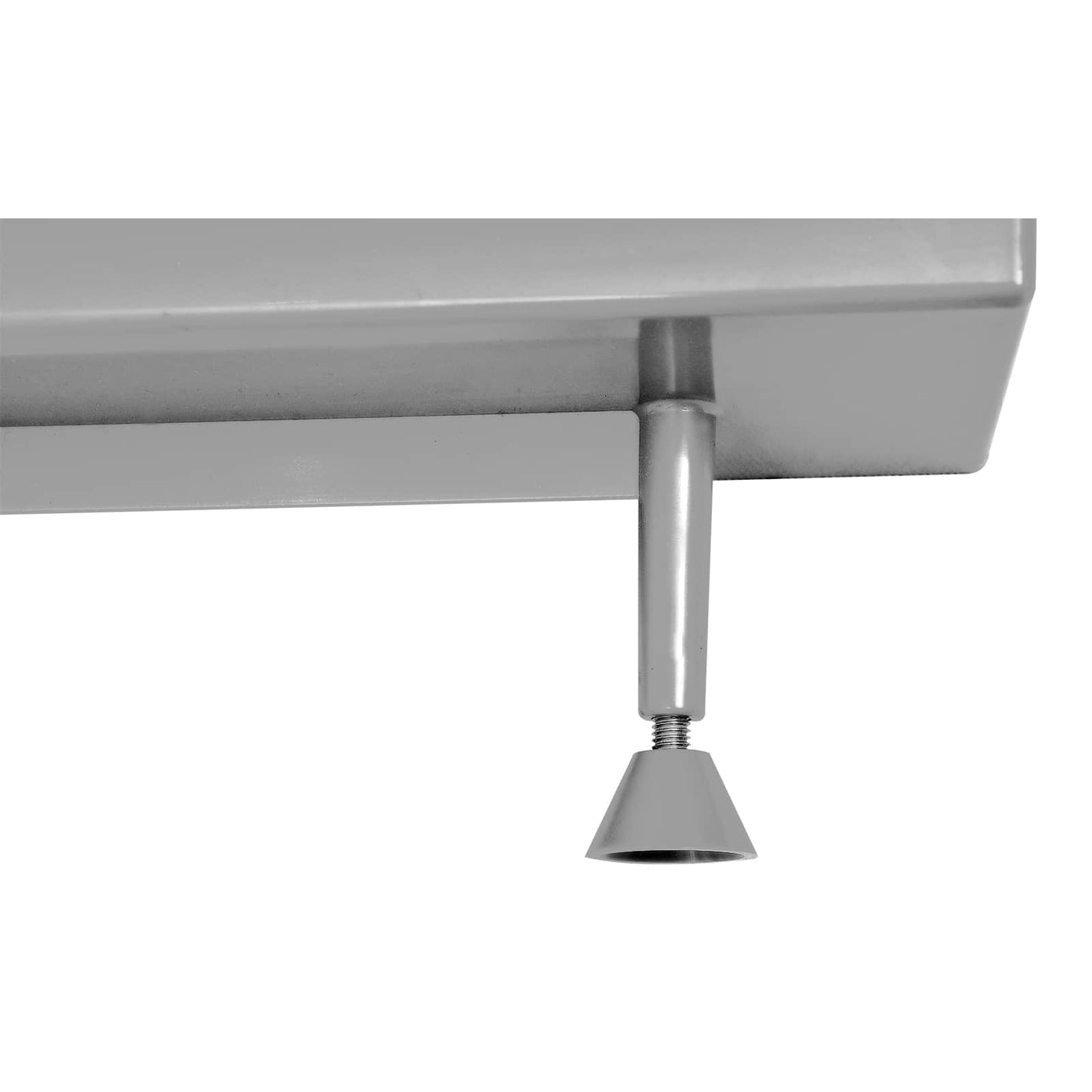 vidaXL Αποχετεύσεις Λευκό 88 x 8.8 x 8.5 εκ Μέταλλο