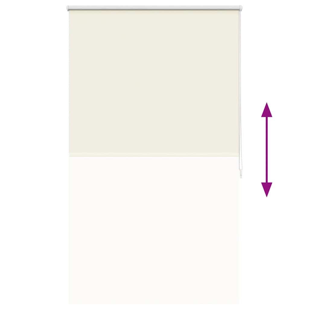 vidaXL Ρόλερ Σκίασης Blackout Εκρού 100 x 175 cm