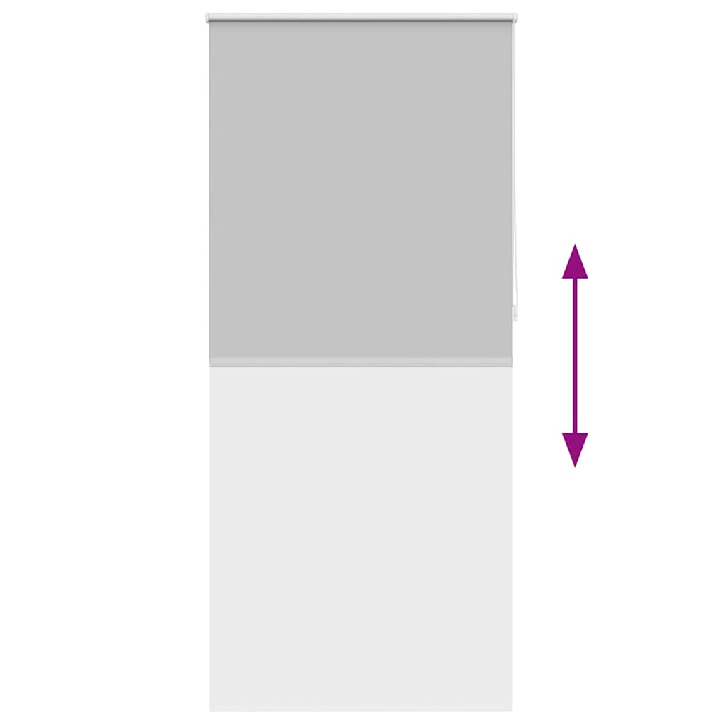 vidaXL Στόρι Συσκότισης Ρόλερ Γκρι 80 x 230 εκ.