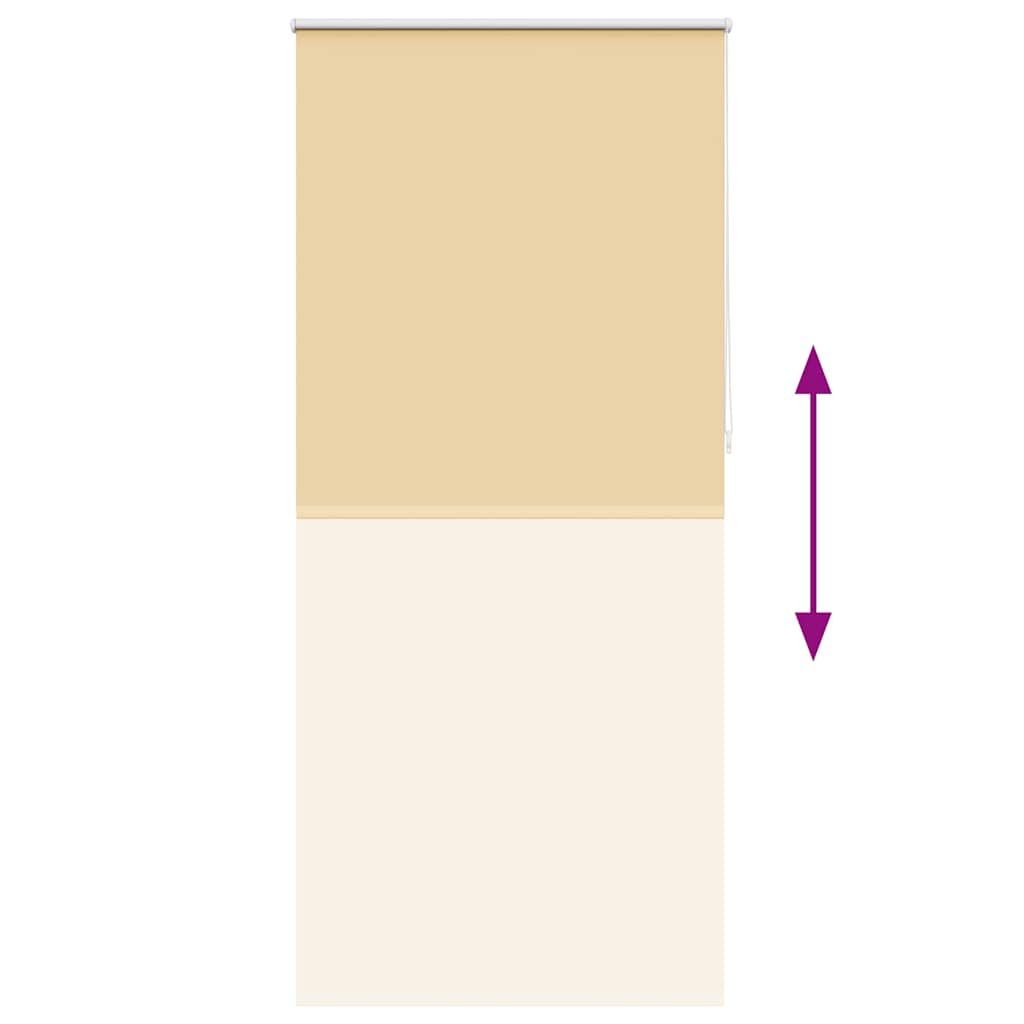 vidaXL Στόρι Συσκότισης Ρόλερ Μπεζ 100 x 230 εκ.