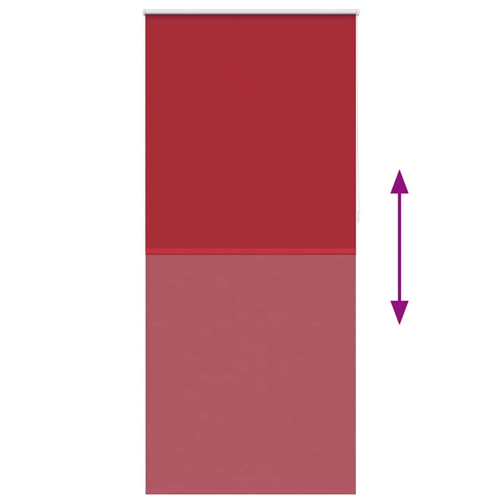 vidaXL Στόρι Συσκότισης Ρόλερ Κόκκινο 120 x 230 εκ.