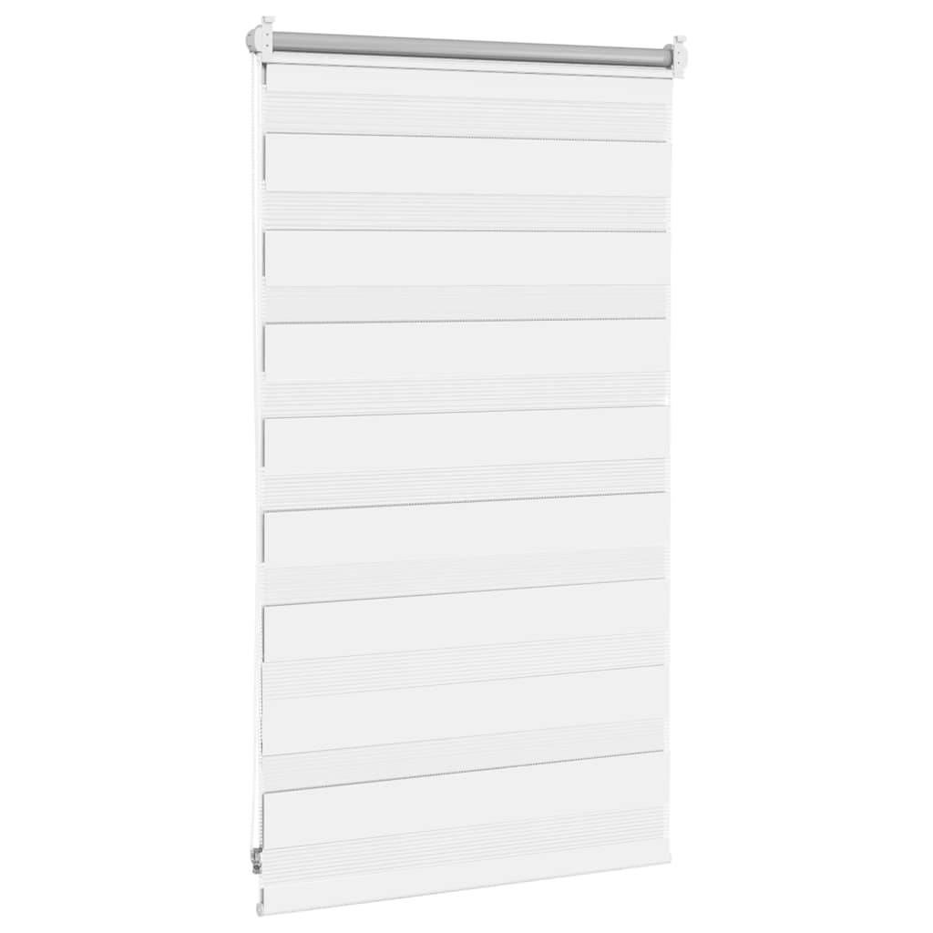 vidaXL Ρόλερ Zebra Λευκό 50 x 100cm