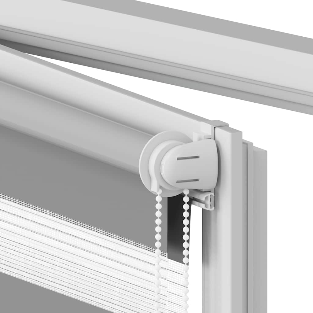 vidaXL Στόρι Ζέβρα 60,9 x 120 εκ. Πλάτος Υφάσματος 56,7 εκ. γκρι