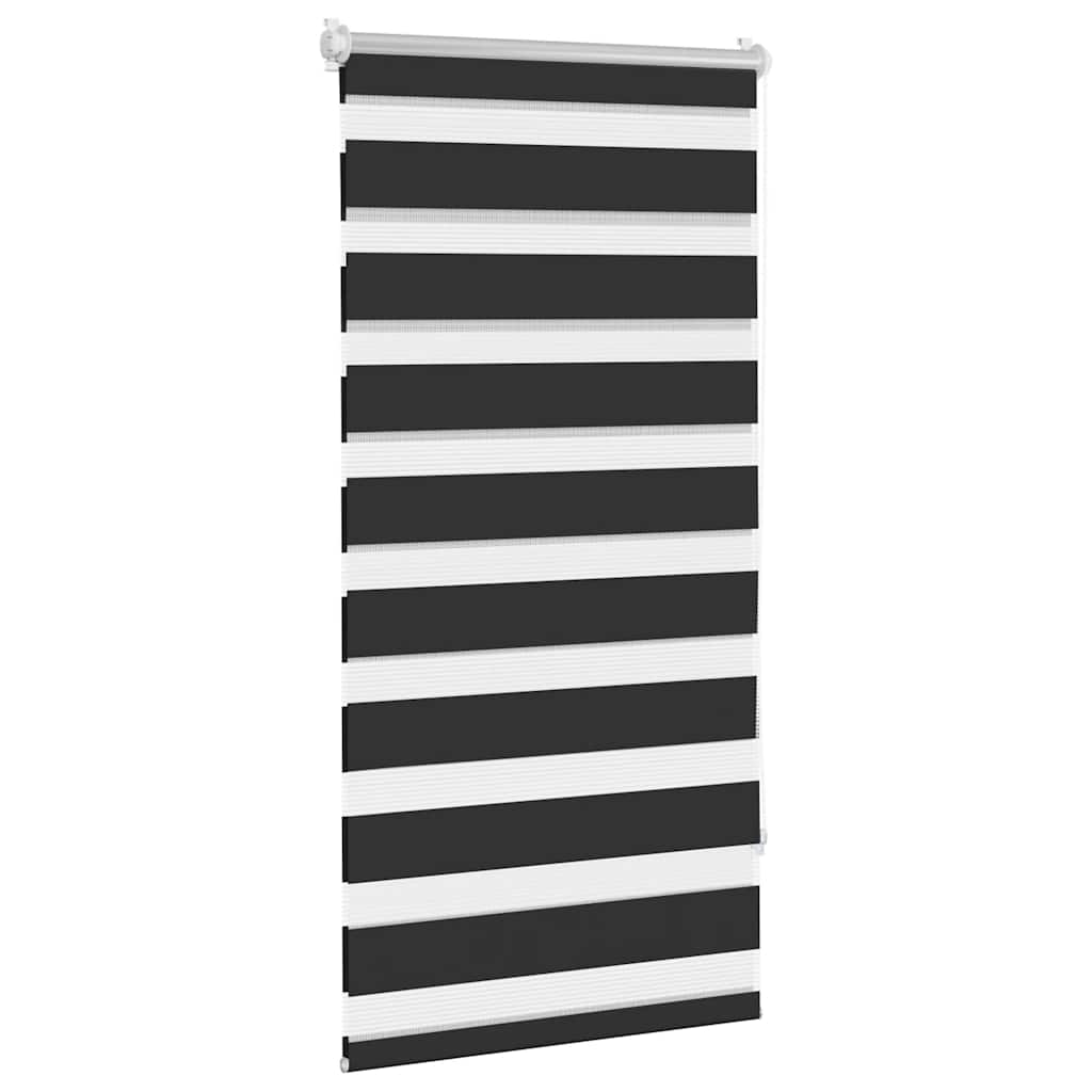 vidaXL Ρόλερ Zebra Μαύρο 60 x 120cm